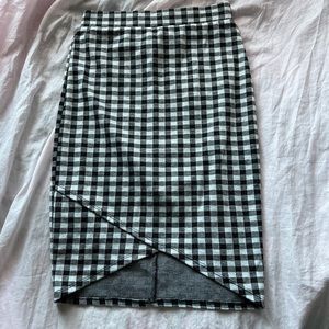 Joe B plaid skirt